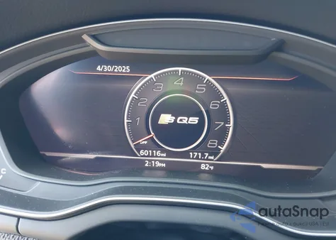 2019 Audi Sq5 3.0T Premium из США, поврежденный, VIN WA1B4AFY4K2002089